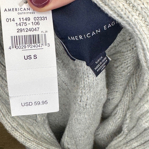 American Eagle Women's Grey Sweater – Size Small - Picture 6 of 6